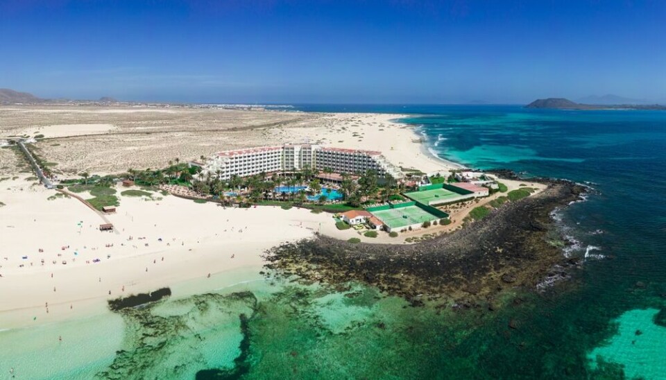 Oliva Beach på Fuerteventura.