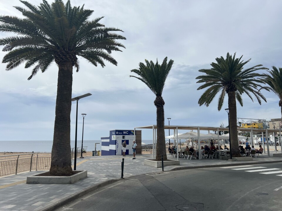 UTEPLASS: Utenfor butikken har italienerne også et uteområde der gjestene for eksempel kan nyte en italiensk kaffe. Foto: Johannes Havig-Gjelseth UTEPLASS: Utenfor butikken har italienerne også et uteområde der gjestene for eksempel kan nyte en italiensk kaffe. Foto: Johannes Havig-Gjelseth