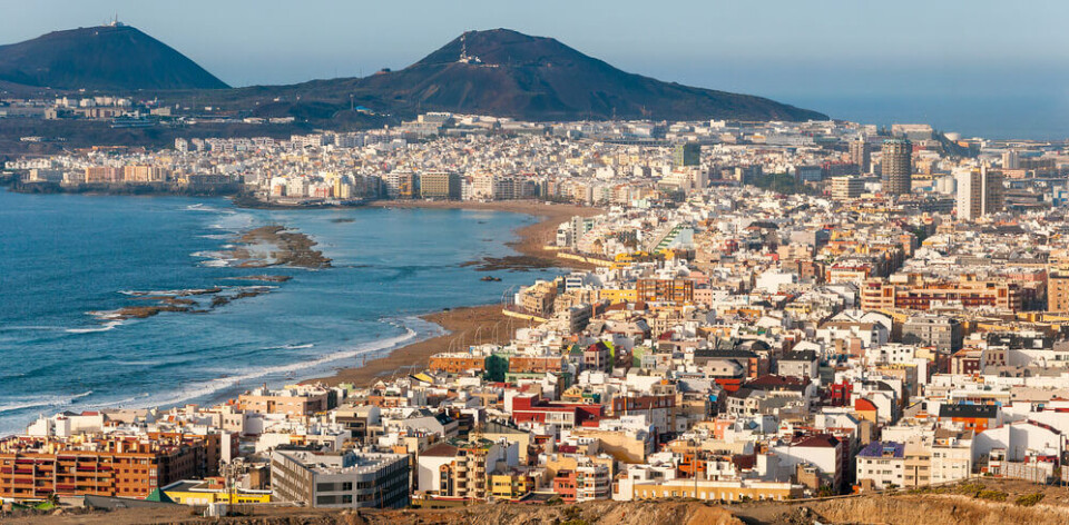 Panoramabilde av Las Palmas. Foto: lvalin/Shutterstock