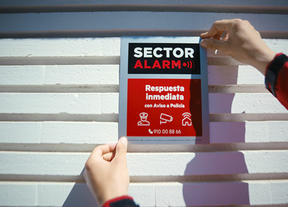 Norske Sector Alarm har etablert seg på det spanske markedet, og de har eksepsjonelt høy kundetilfredshet. Foto: Sector Alarm Norske Sector Alarm har etablert seg på det spanske markedet, og de har eksepsjonelt høy kundetilfredshet. Foto: Sector Alarm