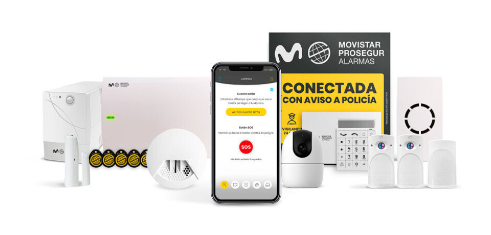 Movistar Prosegur har 40 års fartstid på det spanske markedet. Foto: Movistar Prosegur Movistar Prosegur har 40 års fartstid på det spanske markedet. Foto: Movistar Prosegur