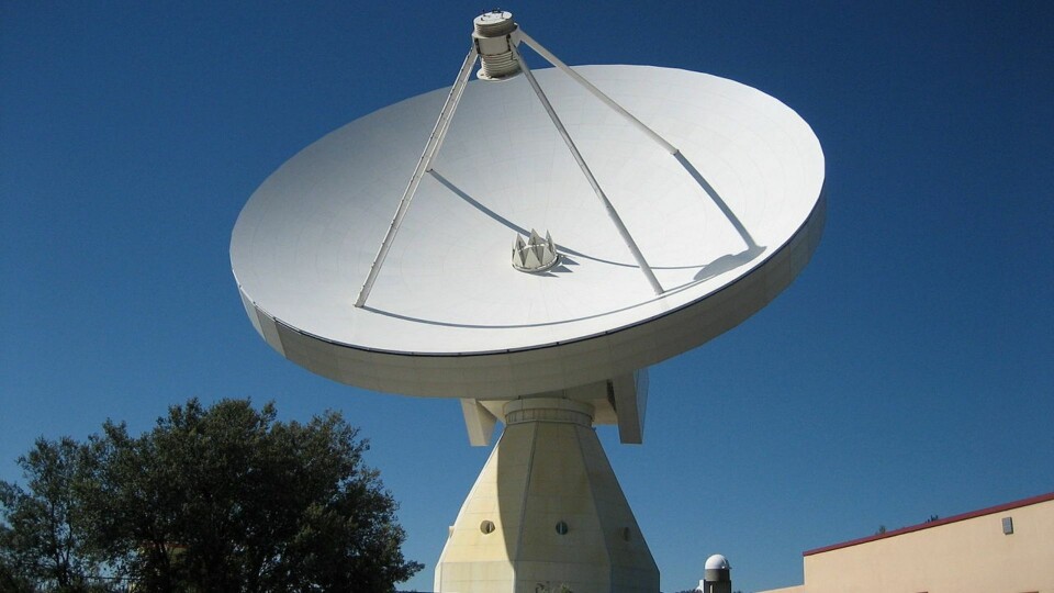 Et lignende teleskop i Guadalajara i Spania er en del av RAEGE-nettverket. Foto: Wikimedia Commons