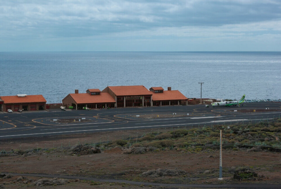 El Hierro-flyplassen i dag. Foto: Shutterstock El Hierro-flyplassen i dag. Foto: Shutterstock