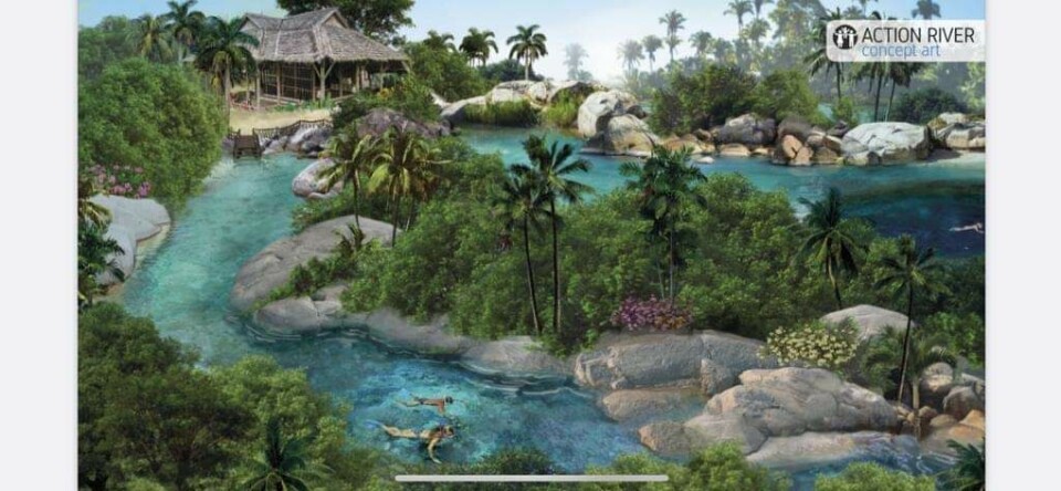 Konsepttegningene for den gigantiske vannparken Loro Parque-gruppen vil bygge i Playa Del Inglés