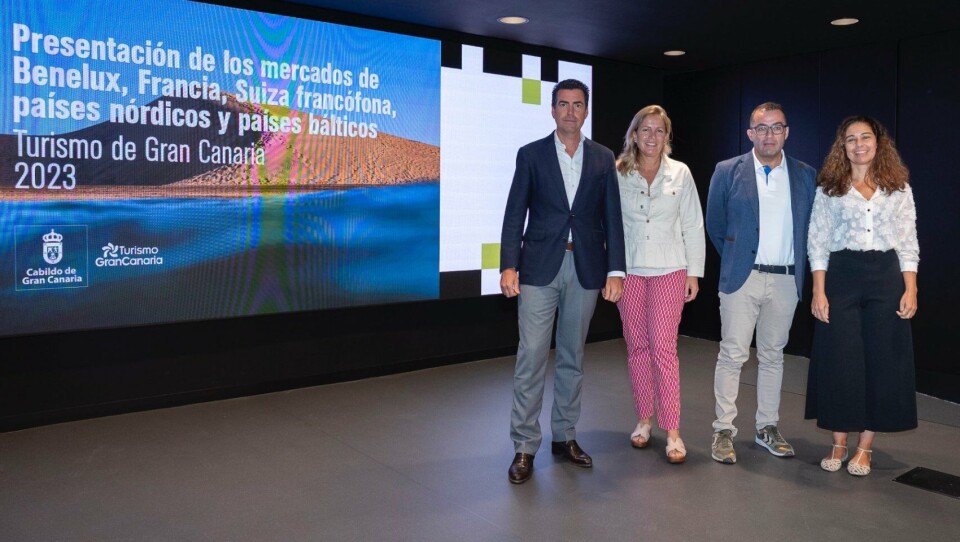 Fra venstre: Pablo Llinares, Pino León, Juan Fernando Suárez and Mercedes Trujillo. Fra venstre: Pablo Llinares, Pino León, Juan Fernando Suárez and Mercedes Trujillo.
