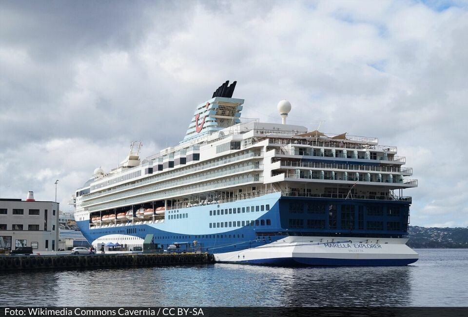 Smitte ombord på cruiseskip i Las Palmas