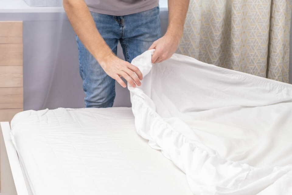 Det lever mye rart i sengetøyet ditt. Du burde vaske det oftere, viser studier. Foto: Shutterstock