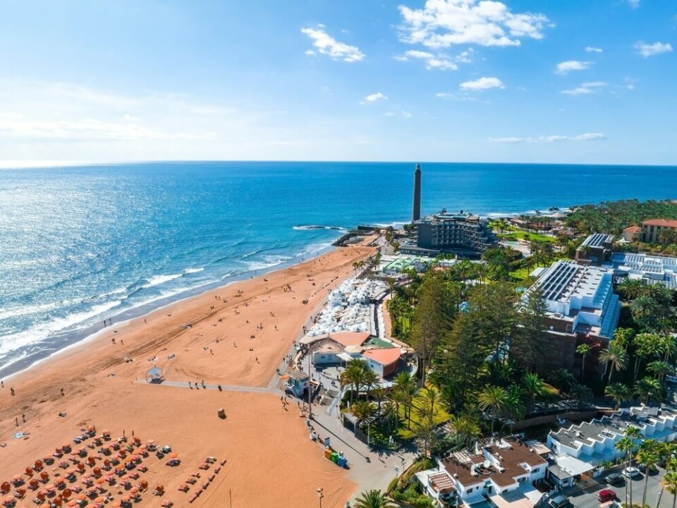 Innen 100 år kan flere strender på Kanariøyene være spist opp av havet. Foto: Shutterstock Innen 100 år kan flere strender på Kanariøyene være spist opp av havet. Foto: Shutterstock