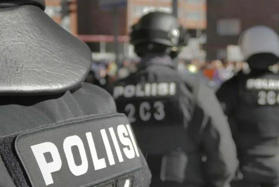 Arkivfoto av finsk politi. Foto: Wikimedia Commons C0