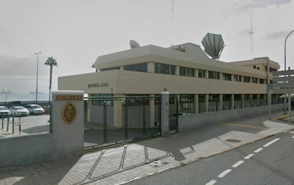 ARKIVFOTO: Guardia Civil-kommandoen i Las Palmas. Foto: Google Maps