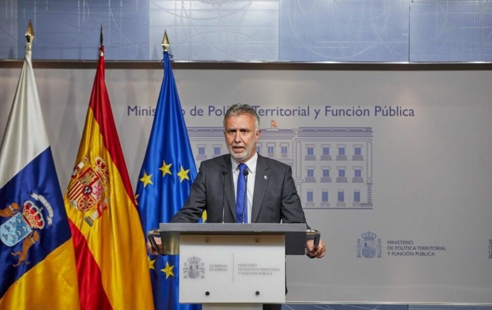Kanariøyenes president Ángel Víctor Torres. Foto: Gobierno de Canarias