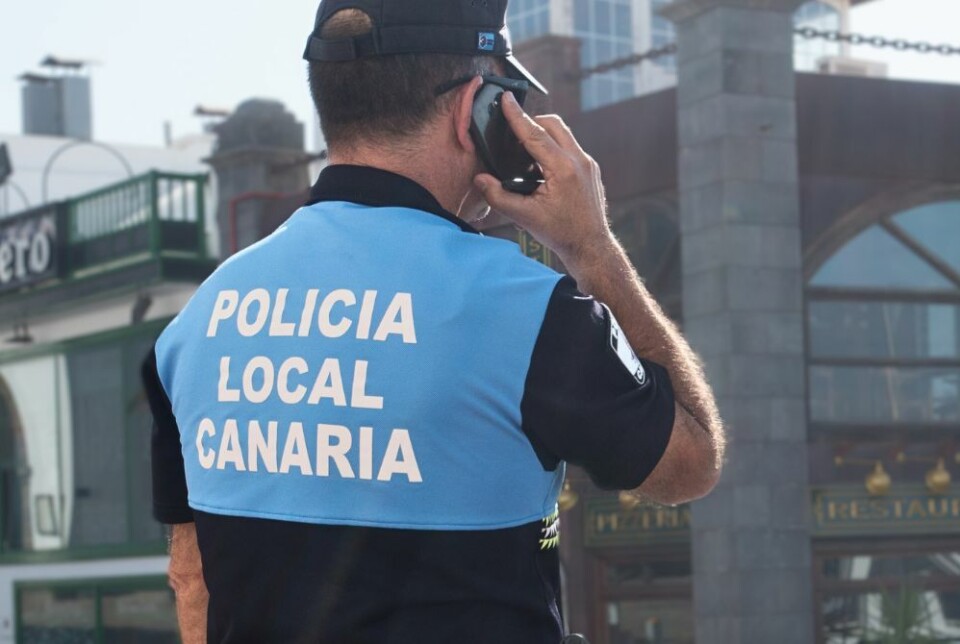 Arkivfoto av Policia Local på Kanariøyene. Foto: Shutterstock