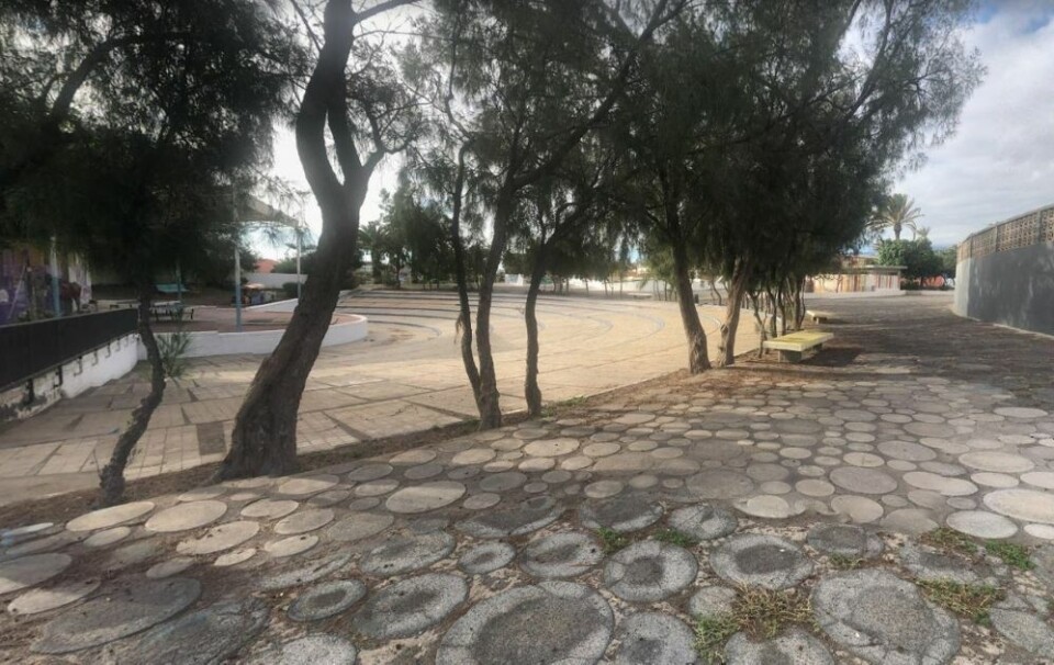 Drapsforsøket skjedde i Las Remudas-parken i Telde. Foto: Google Maps