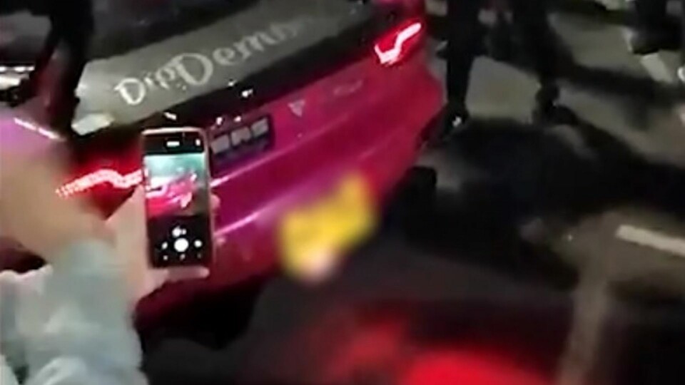 Skjermdump fra video/Guardia Civil