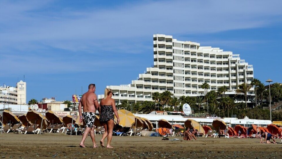 Et arkivfoto av Playa del Inglés, sør på Gran Canaria. Foto: Canary4stock/Shutterstock