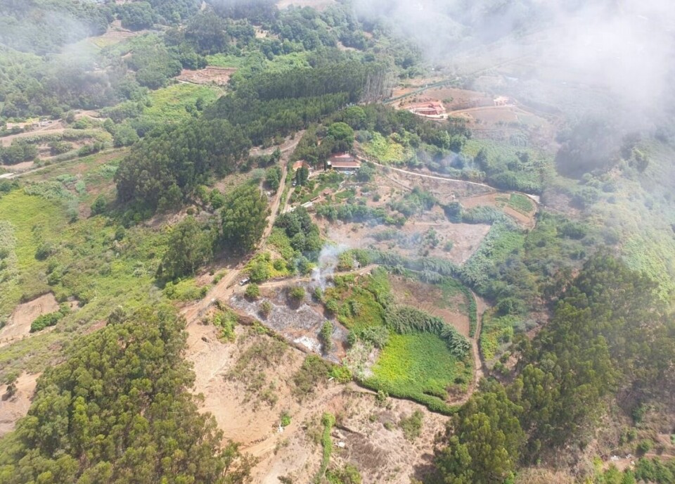 Ulovlig bråtebrenning førte til skogbrannalarm på Gran Canaria
