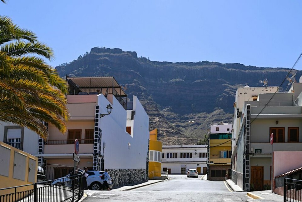 San Antonio de Mogán-gatai Mogán har blitt omtrent tre meter bredere. Foto: Ayuntamiento de Mogán