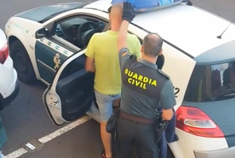PÅGREPET: Nettverket skal angivelig ha lurt til seg 25.000 euro. Foto: Guardia Civil