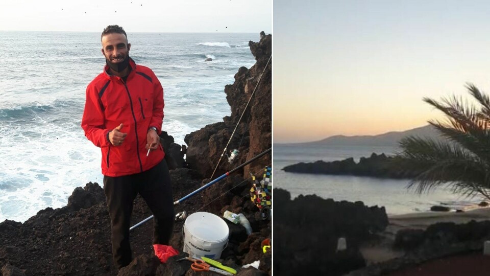 Mounir Jalal (37) fra Tan Tan i Marokko kom til Lanzarote for ni måneder siden. Nå har han blitt en lokal helt. Foto: Privat/Canariavisen
