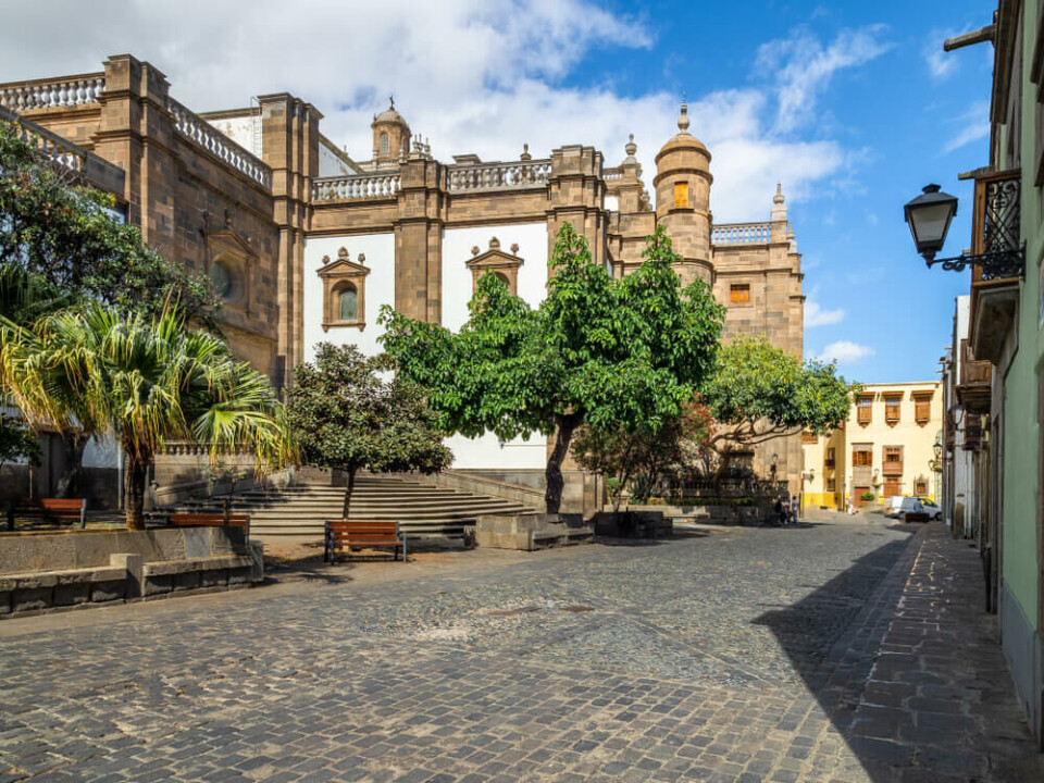 Santa Ana-katedralen i Vegueta. Foto: Balate.Dorin/Shutterstock Santa Ana-katedralen i Vegueta. Foto: Balate.Dorin/Shutterstock