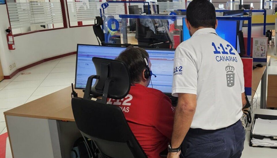 Arkivfoto av nødsentralen.