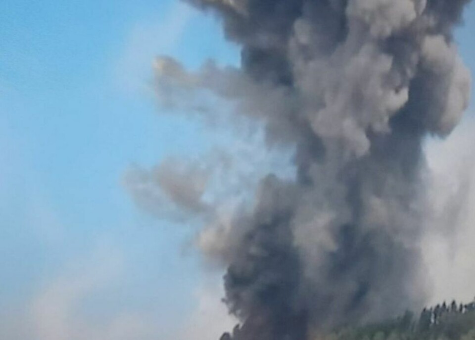 Vulkanutbruddet har startet på La Palma