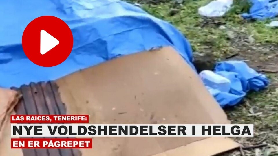 REPORTASJE: Nok en gang brøt det ut kaos i migrantleiren i helga da migranter protesterte mot dårlige forhold.