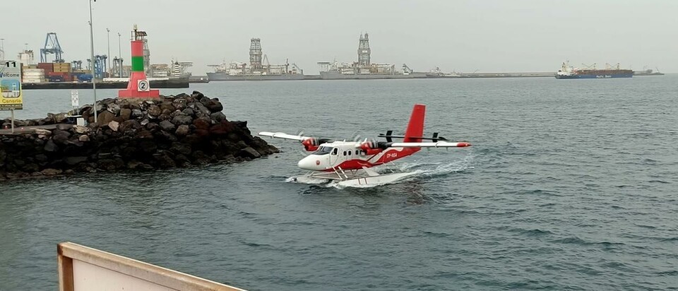 Surcar Airlines vil sende sjøfly i rute mellom Tenerife og Gran Canaria. Foto: Adzubenam Villullas Marina