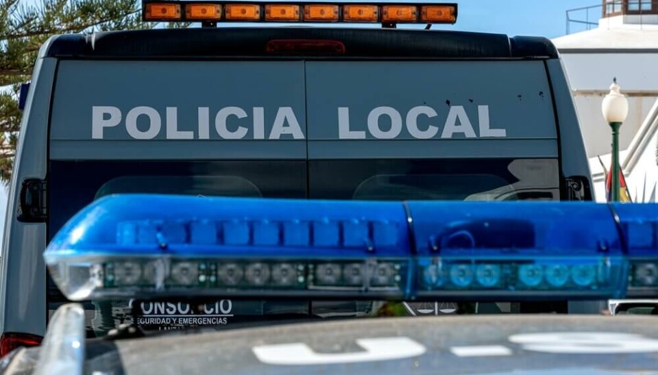 Et arkivfoto av Policia Local på Lanzarote. Et arkivfoto av Policia Local på Kanariøyene.