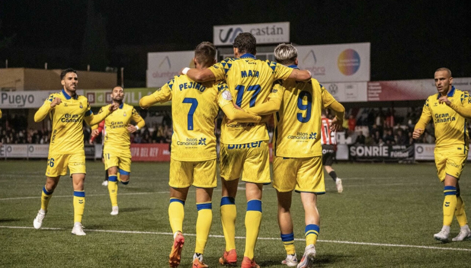 FEIRER: Mata og resten av laget fikk virkelig vist frem målfeiringene sine mot Ontiñena CF. FEIRER: Mata og resten av laget fikk virkelig vist frem målfeiringene sine mot Ontiñena CF.