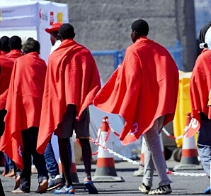 52 migranter reddet sør for Gran Canaria