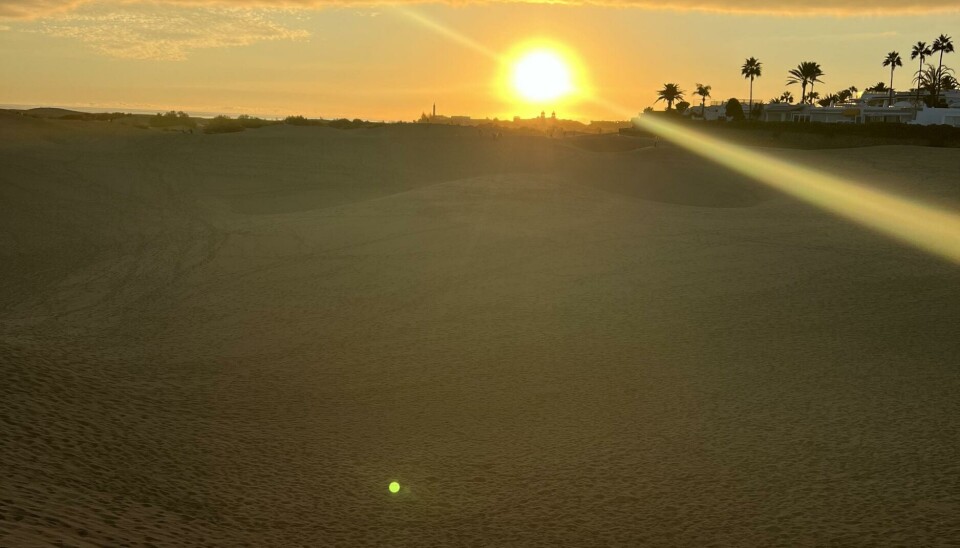 STERK SOL: Det er viktig å være obs på den sterke solen og varmen på Gran Canaria.