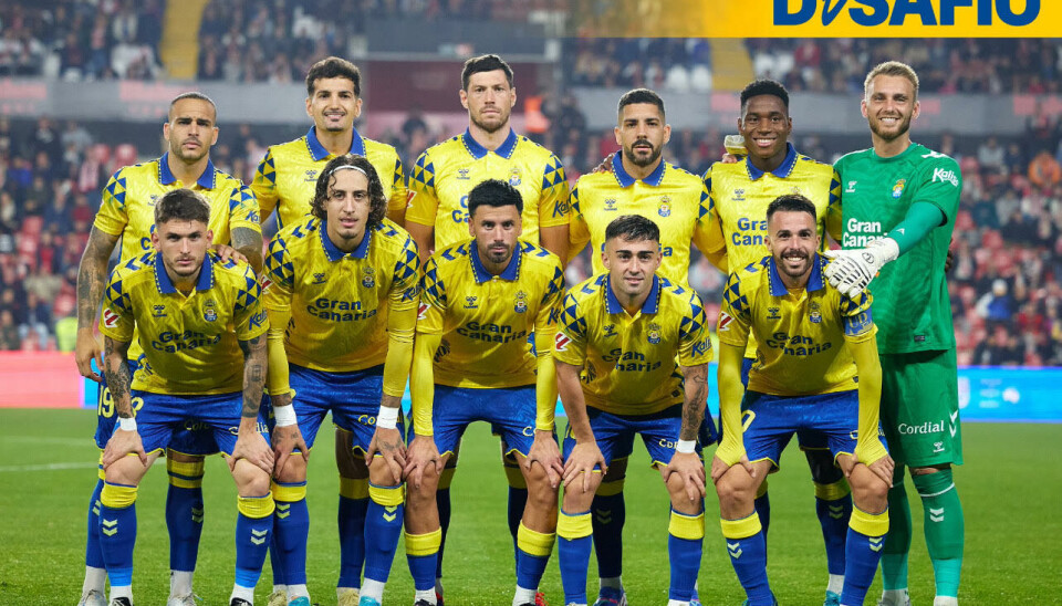 STARTELLVEREN: Dette var Las Palmas sine utvalgte til kampen mot Rayo Vallecano.