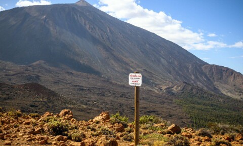 Franske turister bøtelagt på Teide