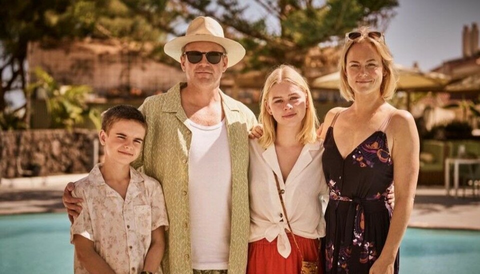 LA PALMA: En norsk familie må evakuere når et voldsomt vulkanutbrudd begynner på La Palma. Foto: IMDB