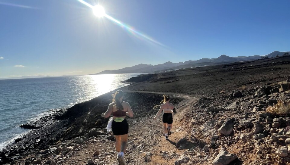 ØY FOR DE AKTIVE: Med fine løpe-og sykkelstier er det mange aktive mennesker som legger ferien til nettopp Lanzarote.