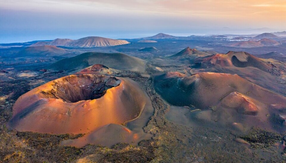 UNIKT: Landskapet i Timanfaya nasjonalpark. skiller seg ut fra normalen.