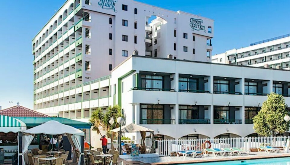 Hotel Green Park i Playa del Inglés.