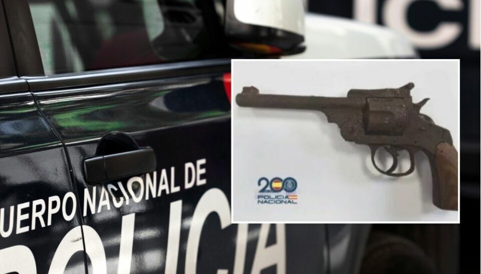 REVOLVER: En mann er pågrepet etter at flere personer ble truet med revolver på Gran Canaria.
