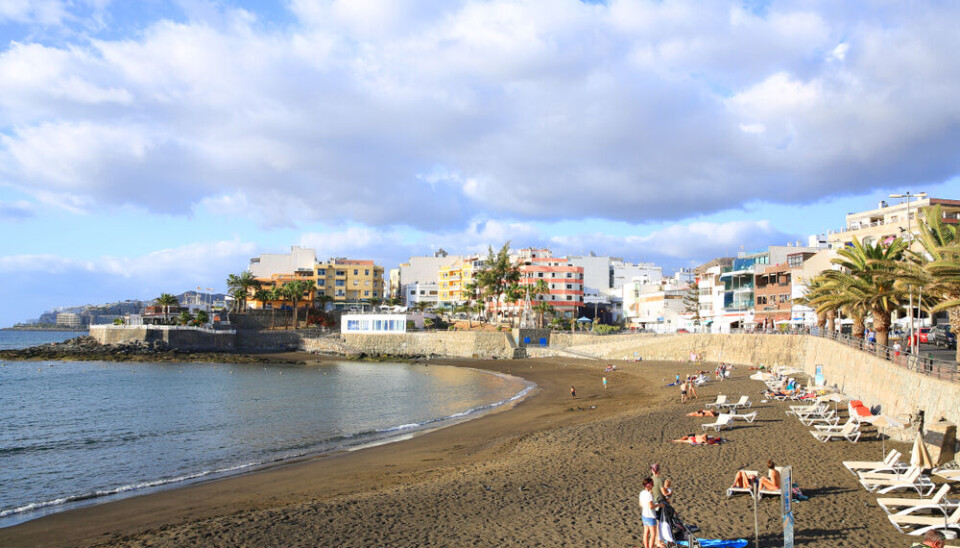 Playa de Las Marañuelas, ofte bare kalt bystranda.