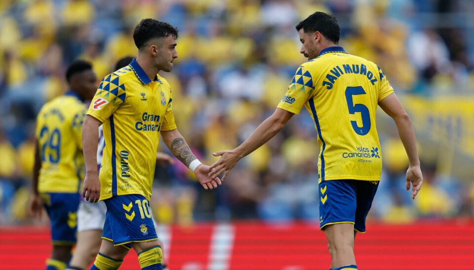 SOLID: Las Palmas spilte en sterk hjemmekamp.