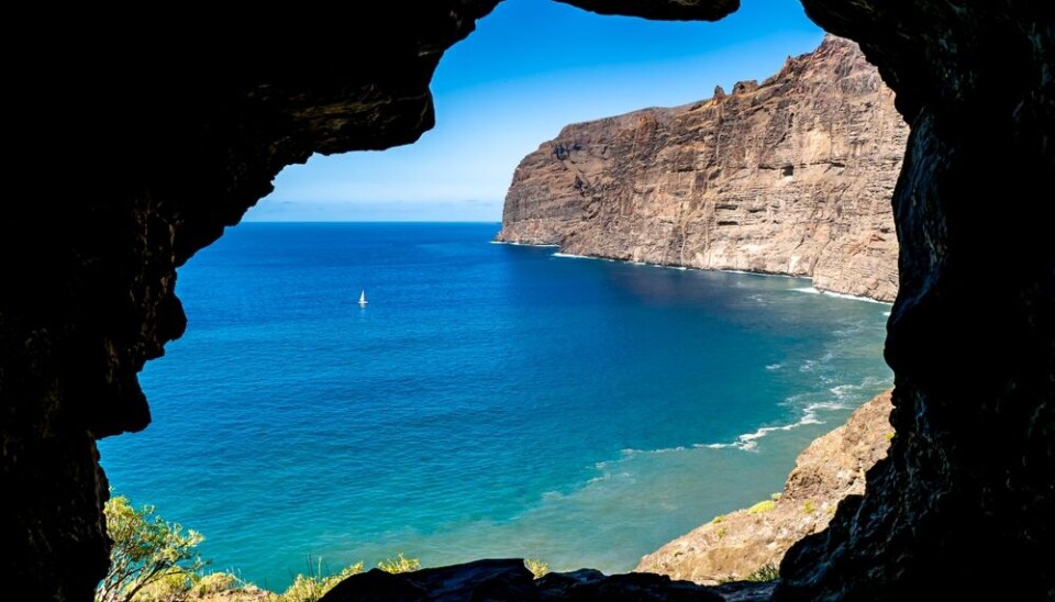 Utsikt over Los Gigantes-bukta.