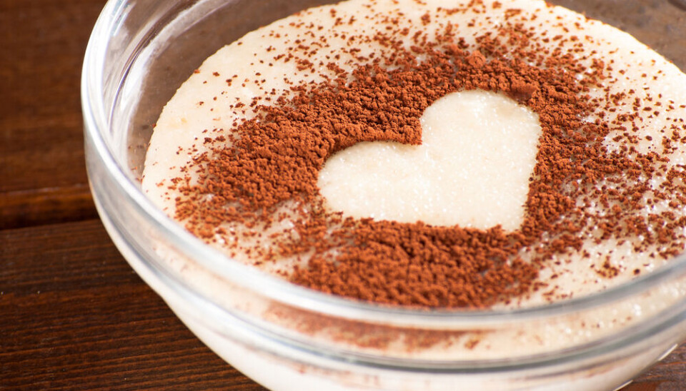 Mousse av gofio er en av våre favoritter til jul.