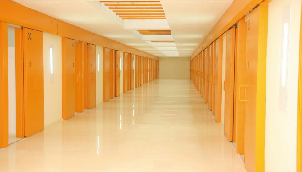 Innsiden av Las Palmas II-fengselet i Juan Grande på Gran Canaria.