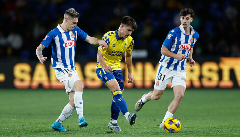 TREG START: UD Las Palmas slet med å komme til de store sjansene i første omgang.