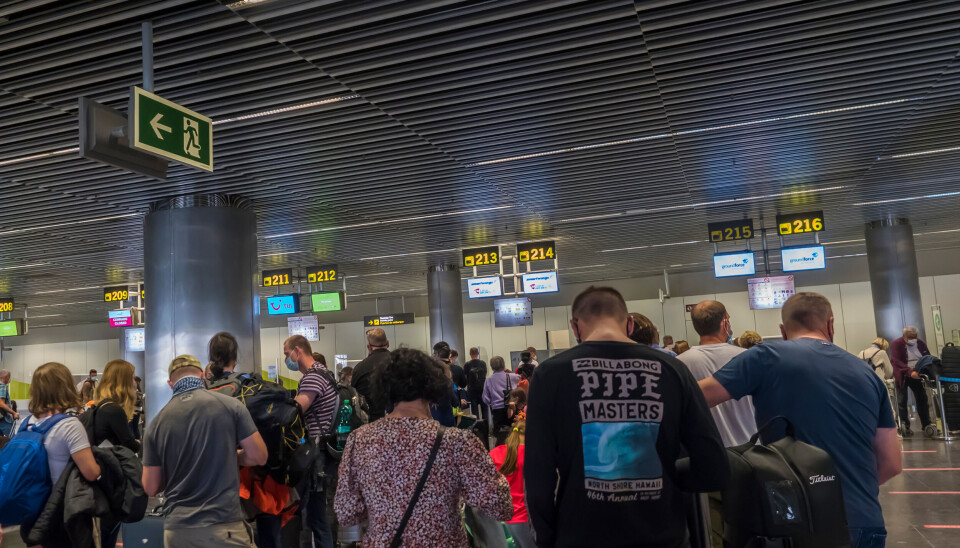 FOLKSOMT: Med 50 millioner passasjerer på ett år, nærmer kanariske flyplasser seg bristepunktet.