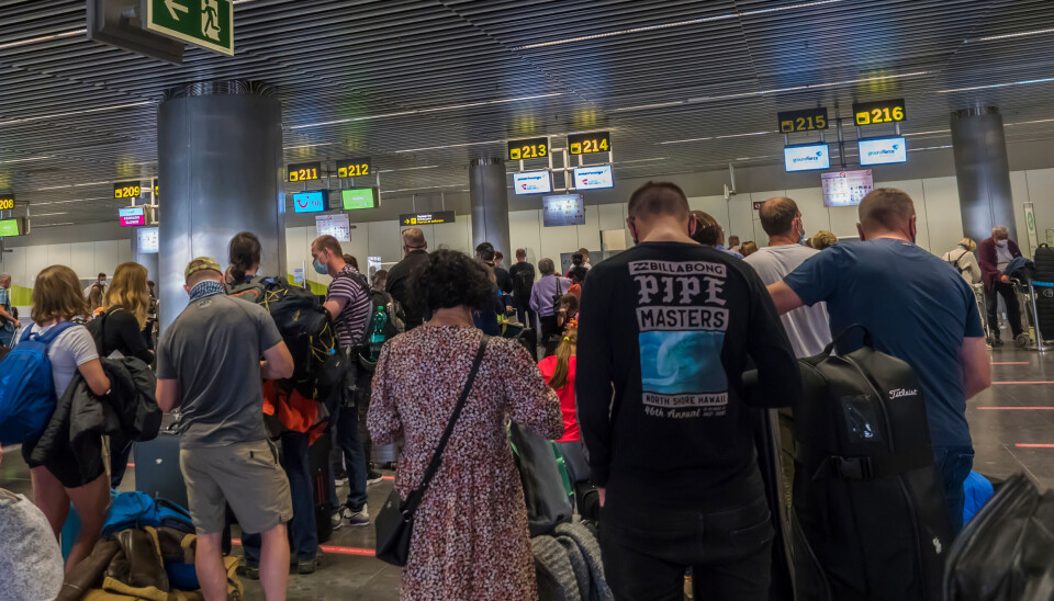 FOLKSOMT: Med 50 millioner passasjerer på ett år, nærmer kanariske flyplasser seg bristepunktet.