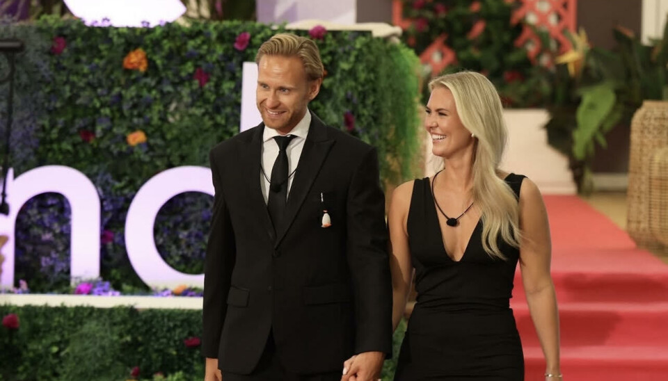 VANT: Henrik Örn Fossedal og Elisabeth Henriksen Reither vant fjoråerts sesong. Etter innspillingen i fjor har paret blitt samboere.