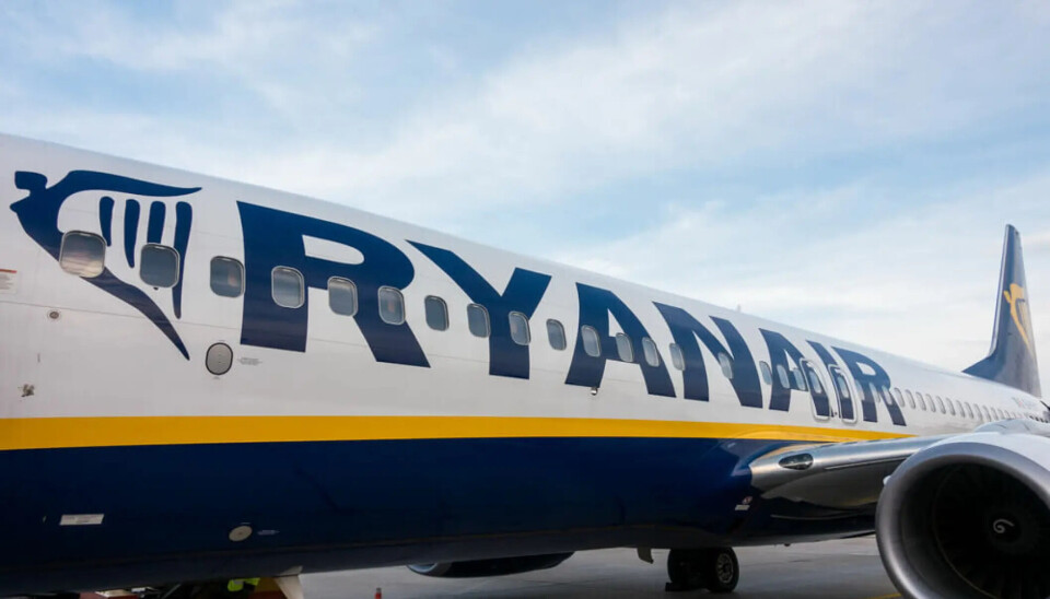 SAKSØKER PASSASJER: Flyselskapet Ryanair.