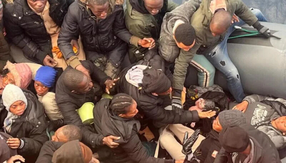 Lille Aisha ble født om bord i en overfylt gummibåt på vei til Kanariøyene.